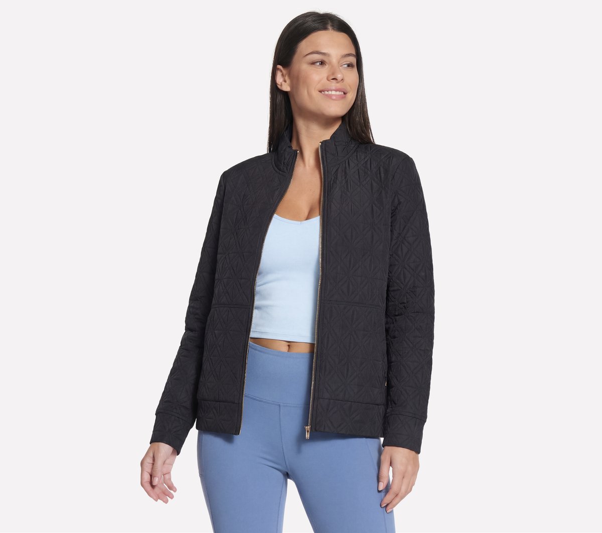 GO WALK Everywhere Cozy Fit Diamond Jacket | Women Skechers sale