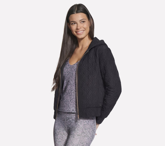 GO WALK Cozy Fit Diamond Jacket | Women Skechers discount