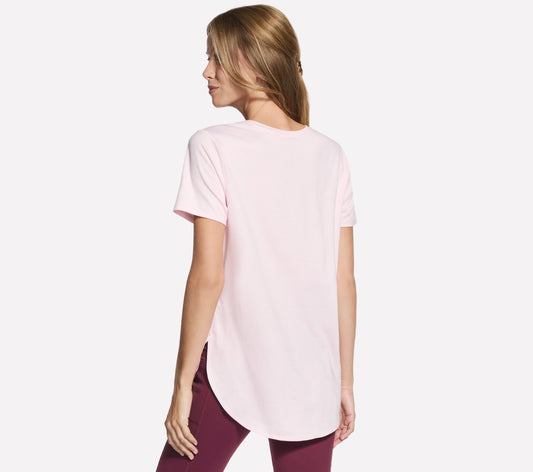 GO DRI Swift Stripe Tunic Tee | Women Skechers for sale