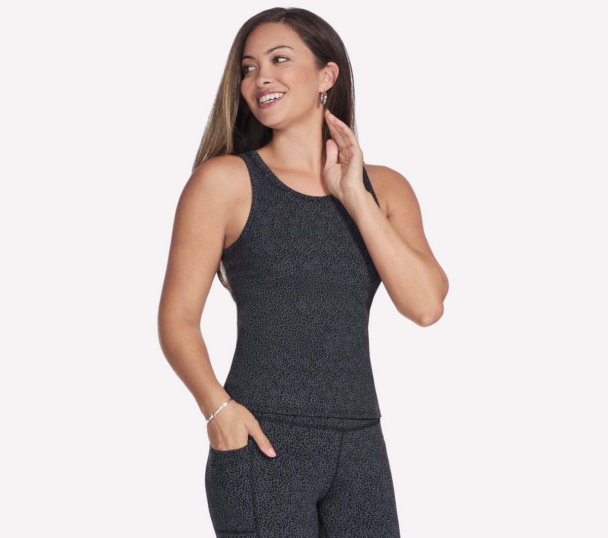 GO WALK Daisies Tank | Women Skechers for sale
