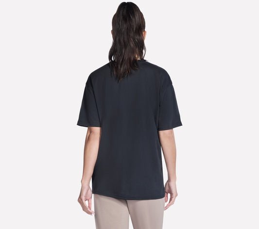 Script Diamond Studded Short Sleeve Tee | Women Skechers near me