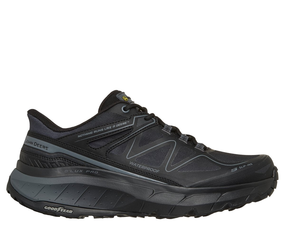 Slip-ins John Deere Waterproof Relaxed Fit: D'Lux Pro - Reel Cutting Shoes | Men Skechers discount