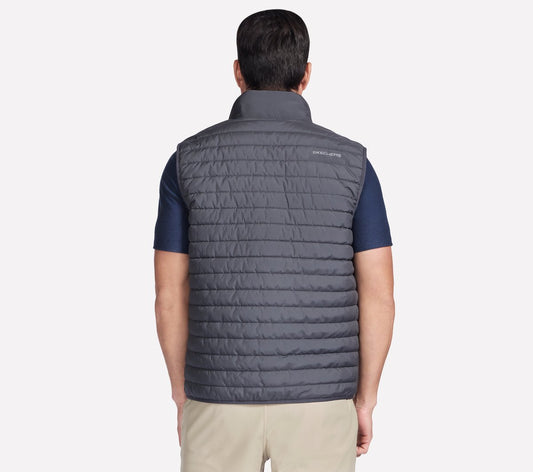 GO SHIELD Cozy Fit Altitude Reversible Vest | Men Skechers discount