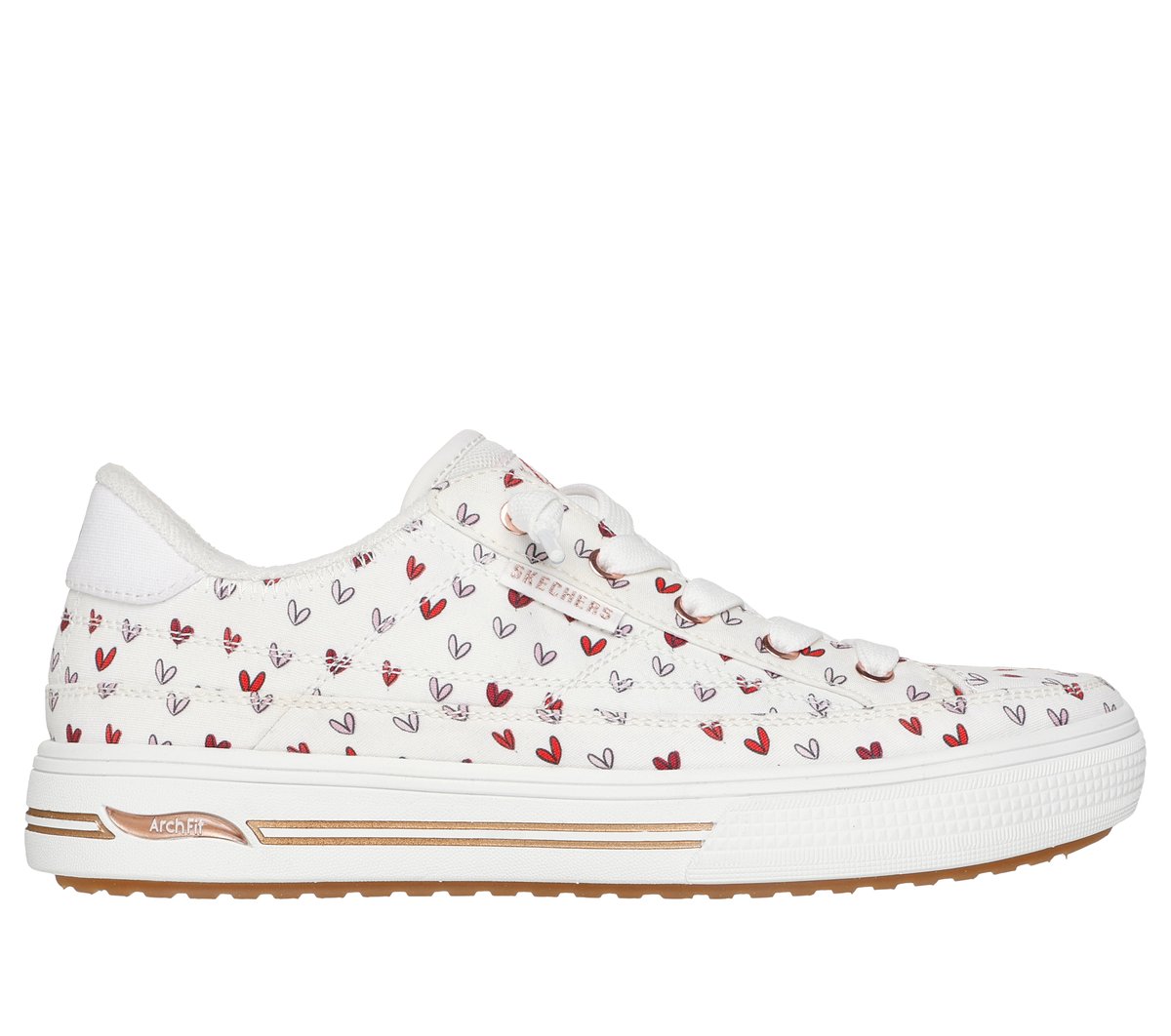 JGoldcrown: Arch Fit Arcade - Love On Top Shoes | Women Skechers online