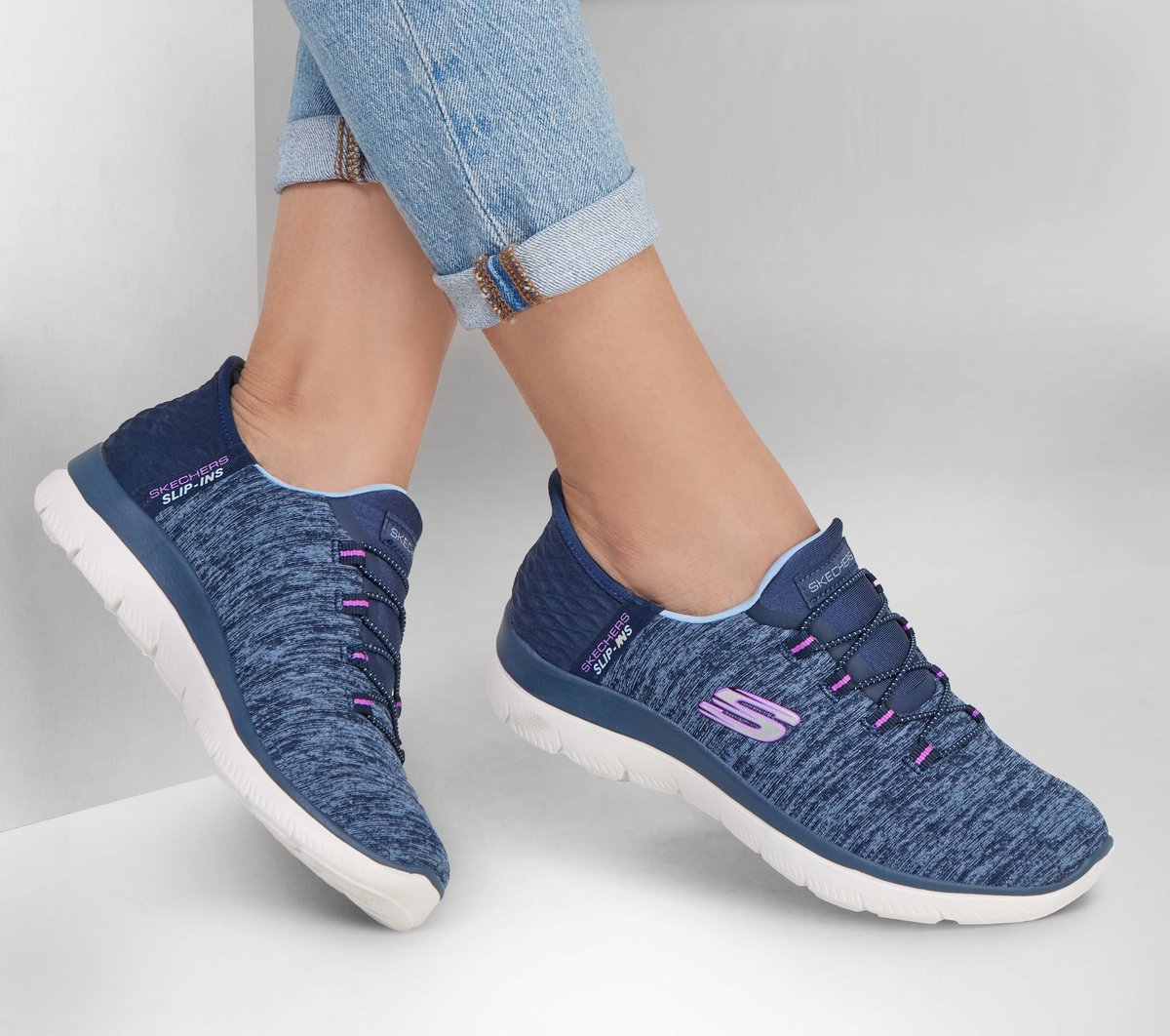 Slip-ins: Summits - Dazzling Haze Shoes | Women Skechers for sale