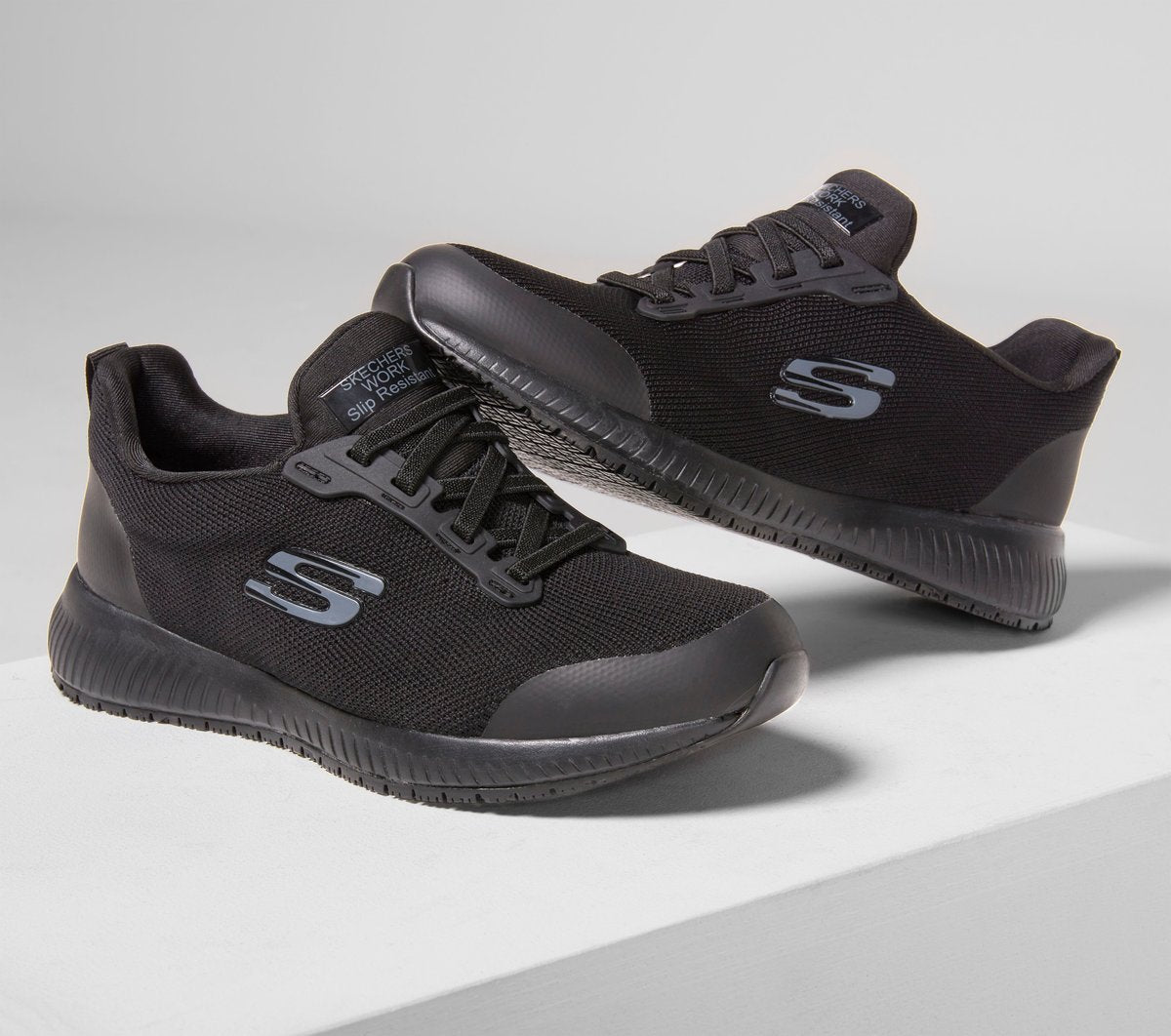 Work Slip-Resistant Relaxed Fit: Squad Shoes | Women Skechers near me