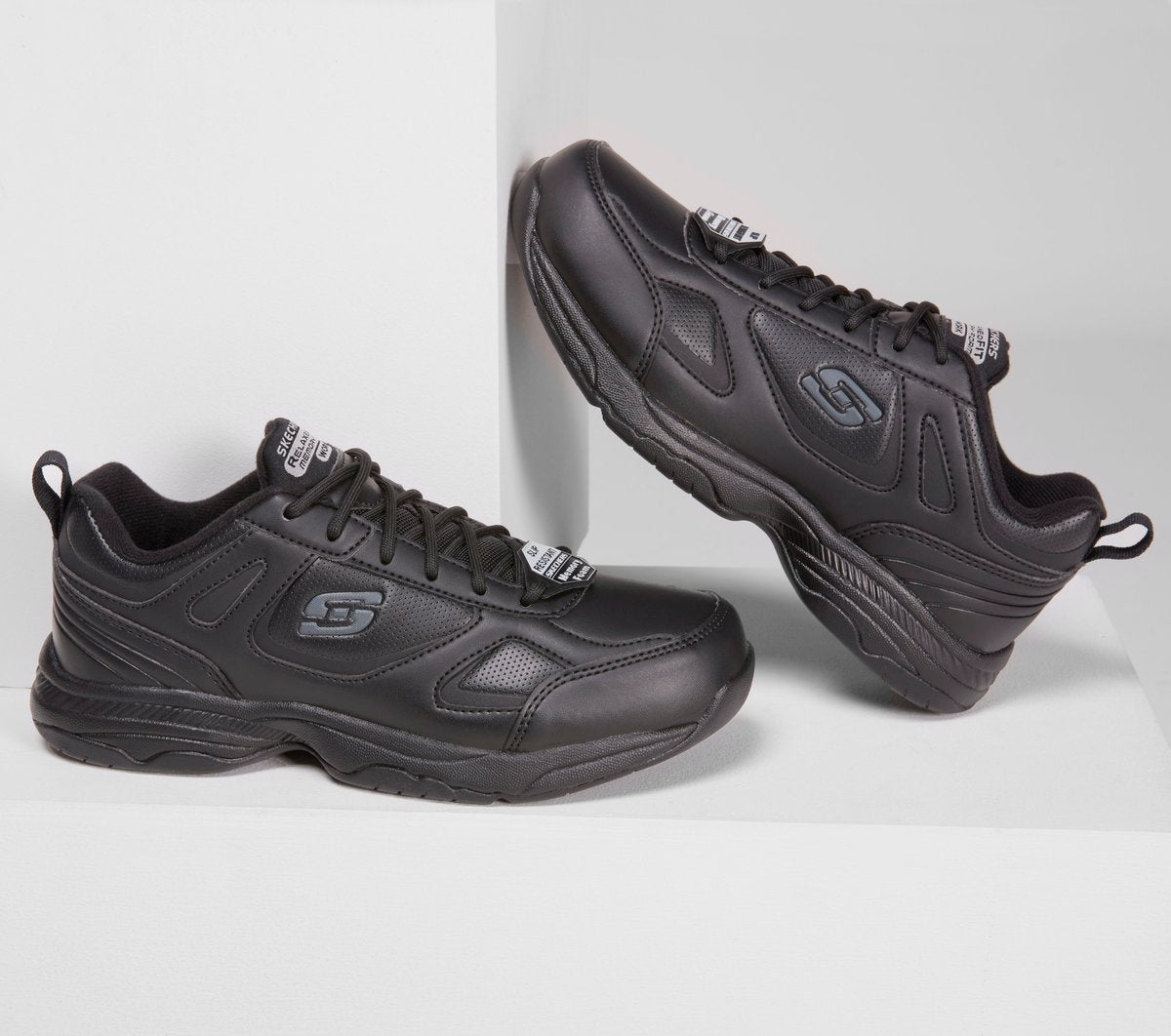 Work Slip-Resistant Relaxed Fit: Dighton - Bricelyn Shoes | Women Skechers sale