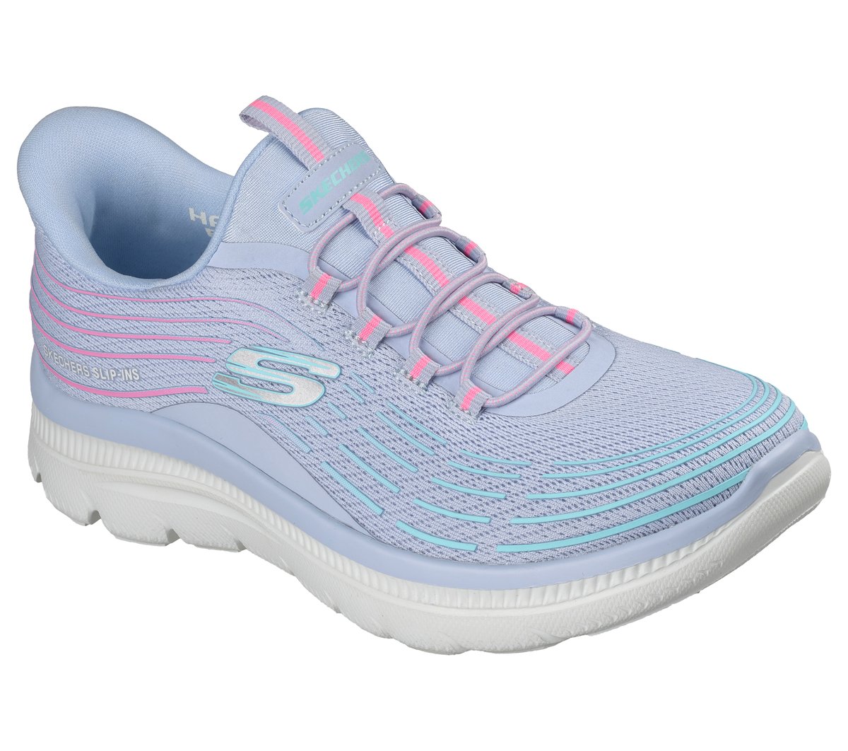 Slip-ins: Summits Plus - Bright Wave Shoes | Women Skechers for sale