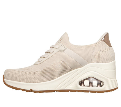 Slip-ins: UNO Wedge - Slip N Knit Shoes | Skechers for sale