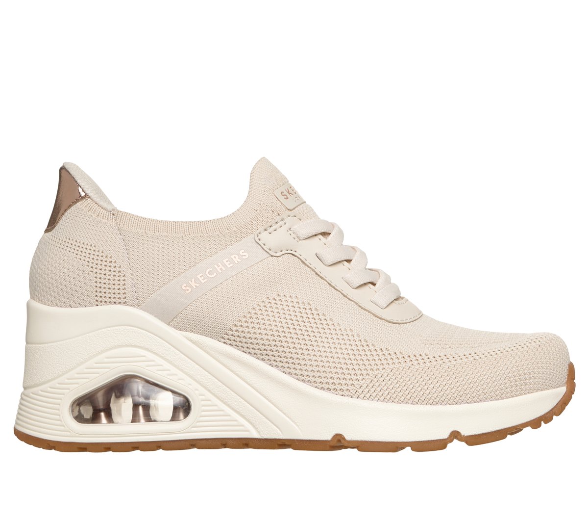 Slip-ins: UNO Wedge - Slip N Knit Shoes | Skechers for sale