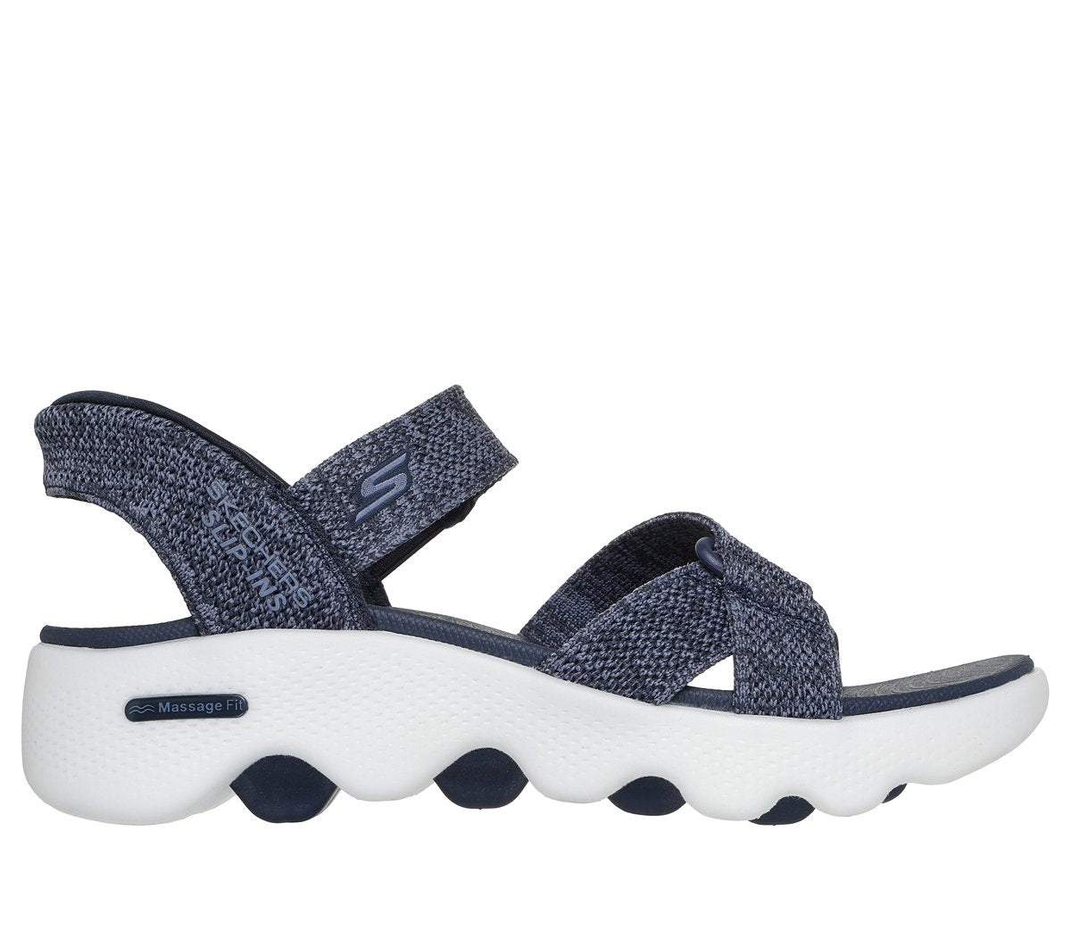 Slip-ins: GO WALK Massage Fit Sandal - Heather Shoes | Women Skechers near me