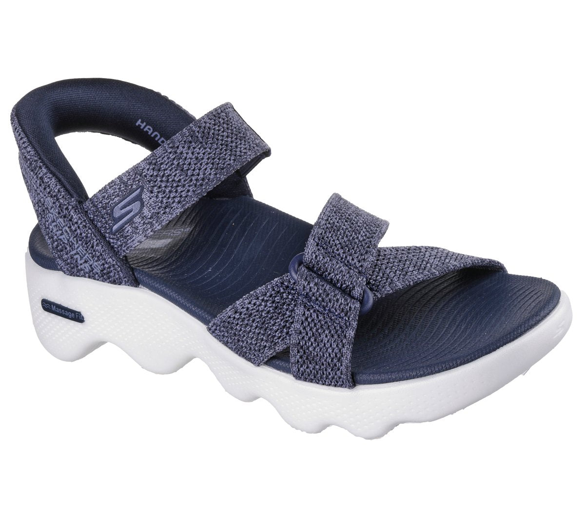 Slip-ins: GO WALK Massage Fit Sandal - Heather Shoes | Women Skechers near me