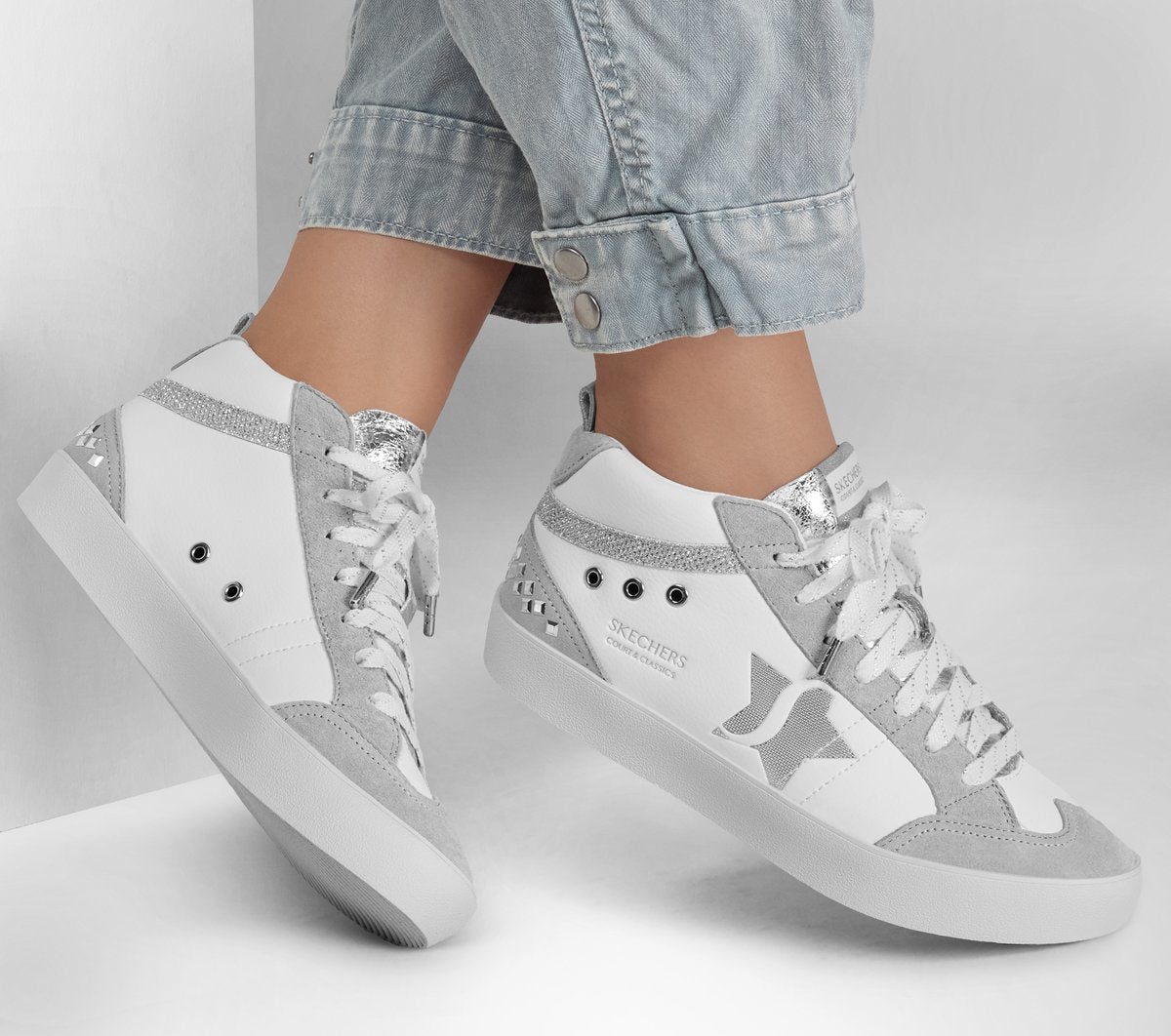 Strand Star - Studded Step Shoes | Women Skechers discount