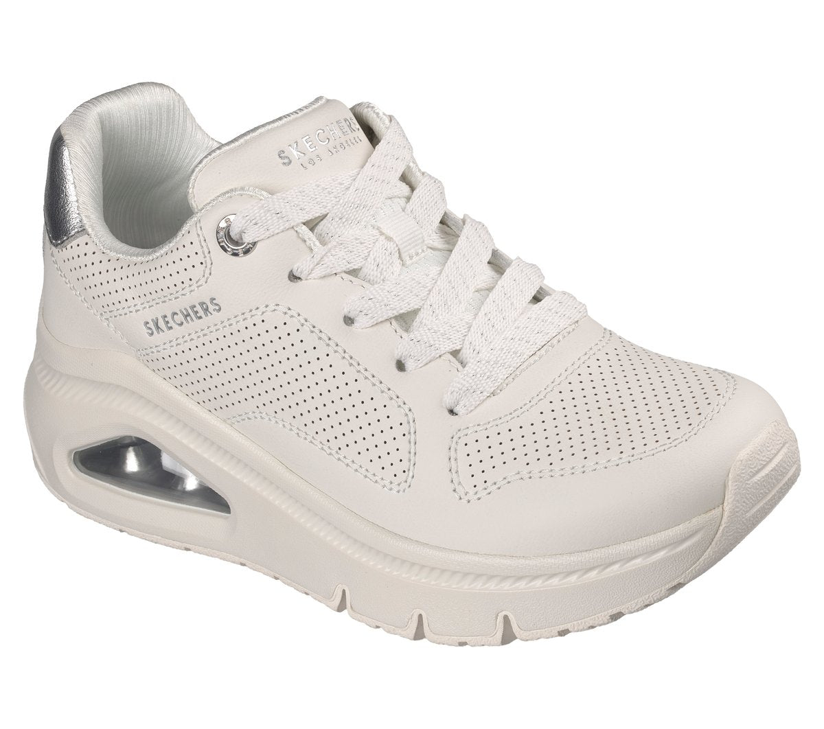 Premium Leather UNO Icon - Idolized Air Shoes | Women Skechers for sale