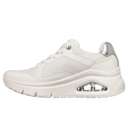Premium Leather UNO Icon - Idolized Air Shoes | Women Skechers for sale