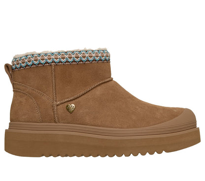 BOBS Dakota - Suede Stomper Shoes | Women Skechers discount