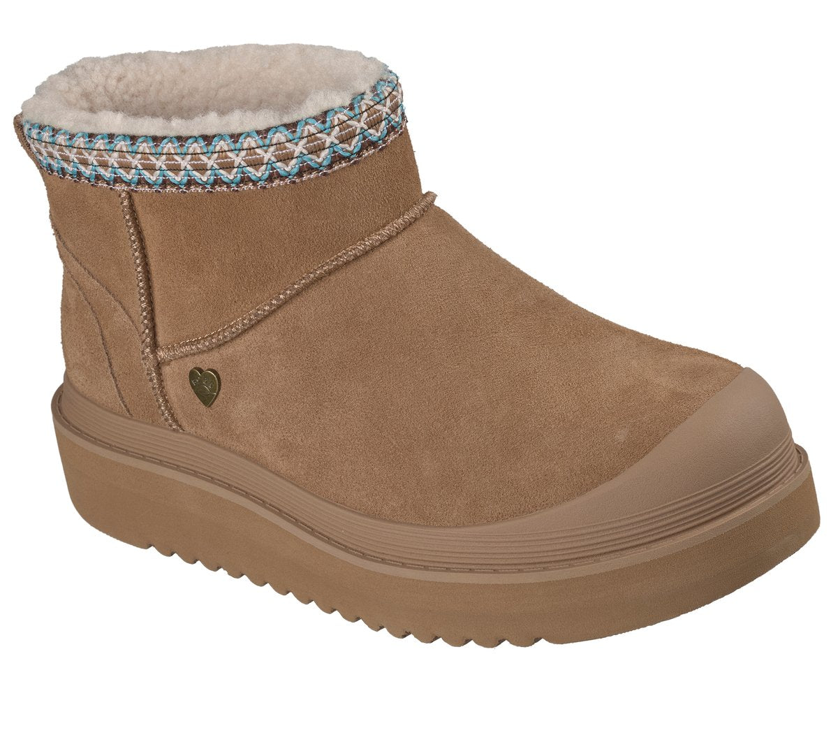 BOBS Dakota - Suede Stomper Shoes | Women Skechers discount