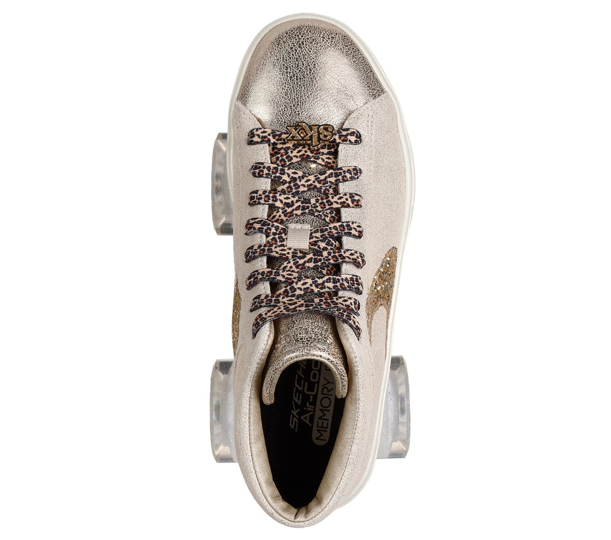 4 Wheeler - 24K Gold Shoes | Women Skechers for sale