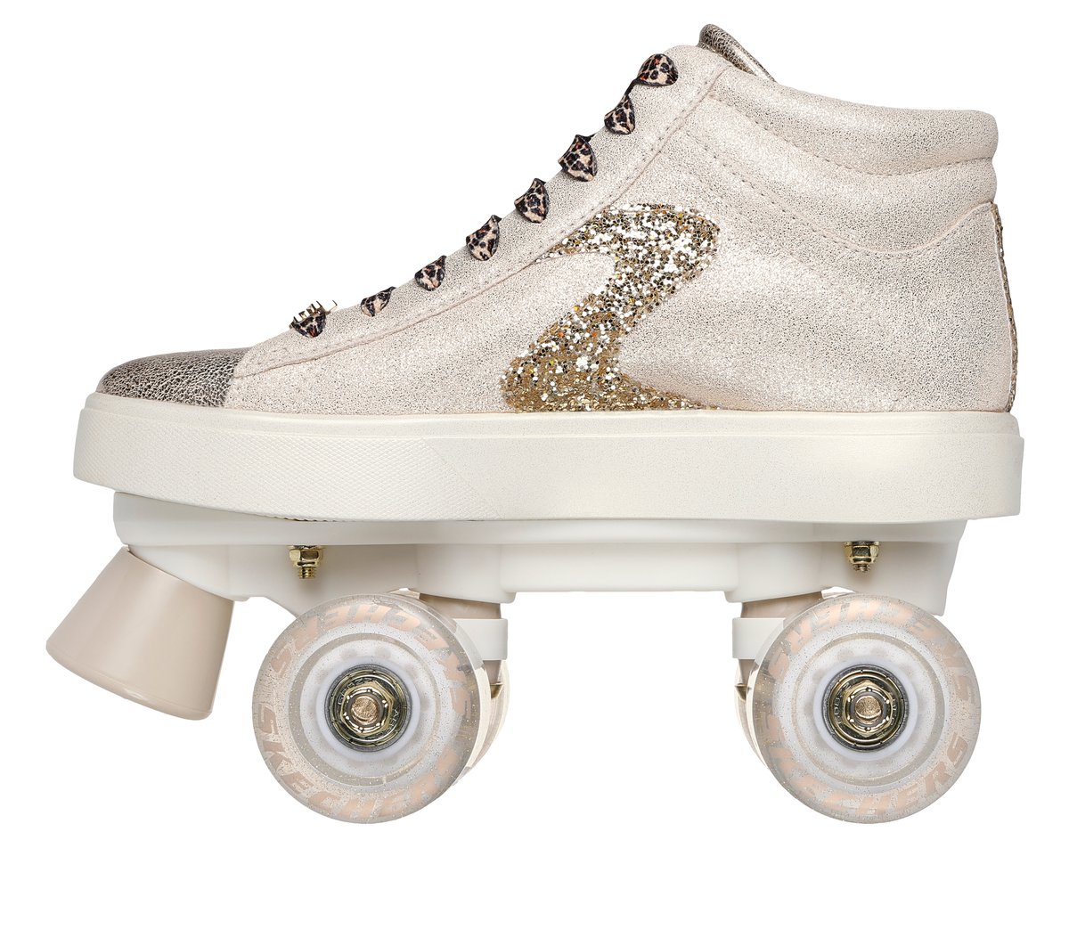4 Wheeler - 24K Gold Shoes | Women Skechers for sale