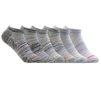6 Pack Women's Low Cut Sport Stripe Socks | Skechers near me