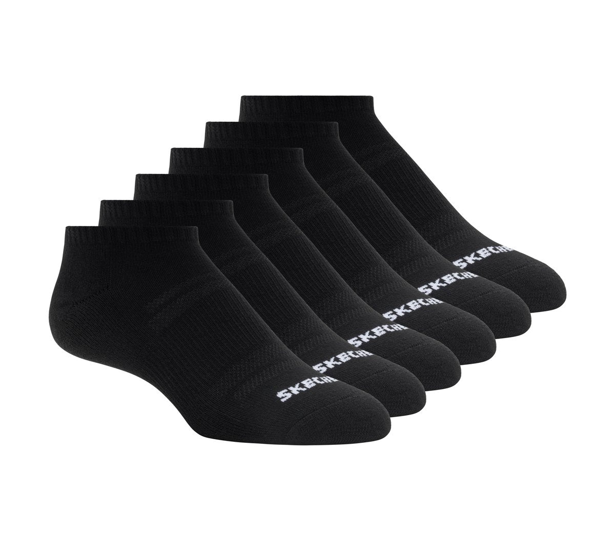 6 Pack Core Low Cut Medium Socks | Skechers for sale