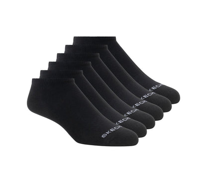 Cotton No-Show Socks - 6 Pack | Skechers online