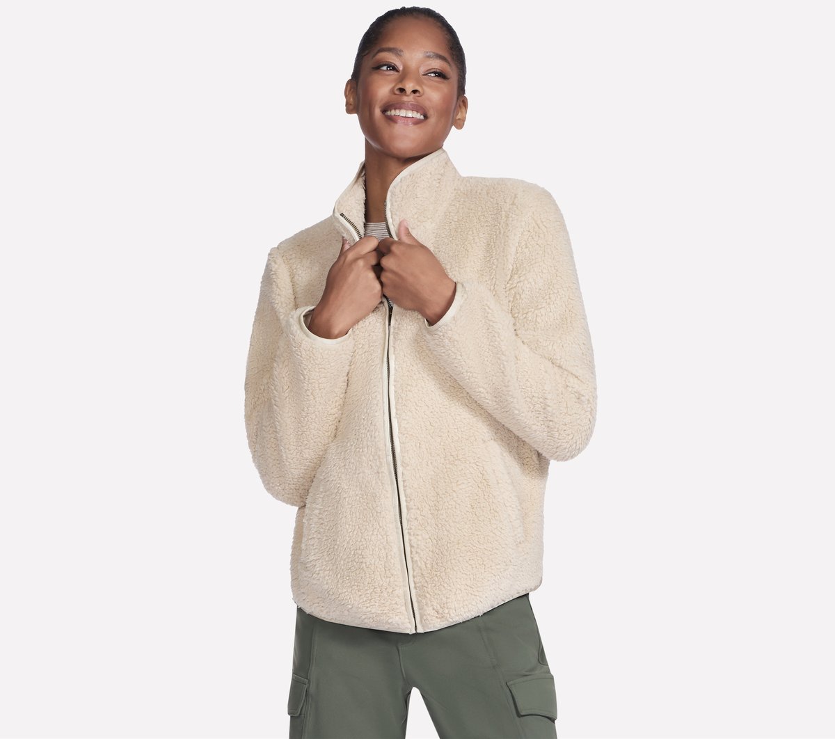 Skech-Sherpa Jacket | Women Skechers online