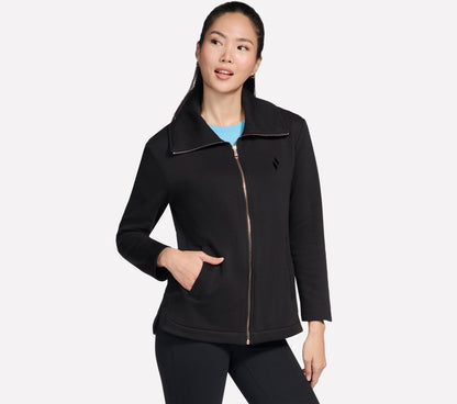 GO SNUGGLE Tunic Full Zip Jacket | Women Skechers outlet