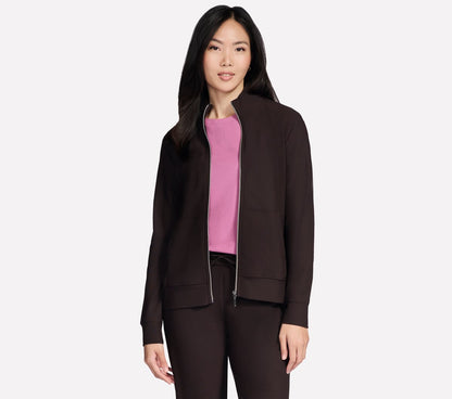 GO Luxe Rib Everyday Full Zip Jacket | Women Skechers discount