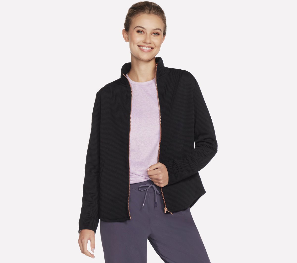 The GO WALK Shine Jacket | Women Skechers outlet