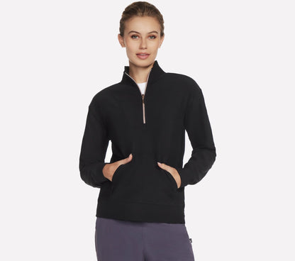 GO LUXE Rib 1/4 Zip | Women Skechers for sale