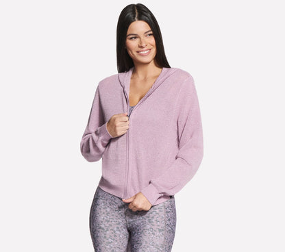 Shine Hooded Full Zip Jacket | Women Skechers outlet