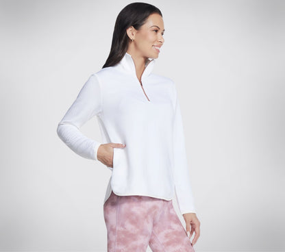 Soft Knit Ottoman 1/4 Zip | Women Skechers for sale