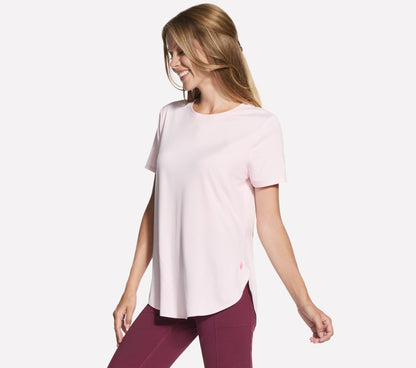 GO DRI Swift Stripe Tunic Tee | Women Skechers for sale