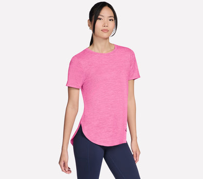 GO DRI Swift Stripe Tunic Tee | Women Skechers for sale