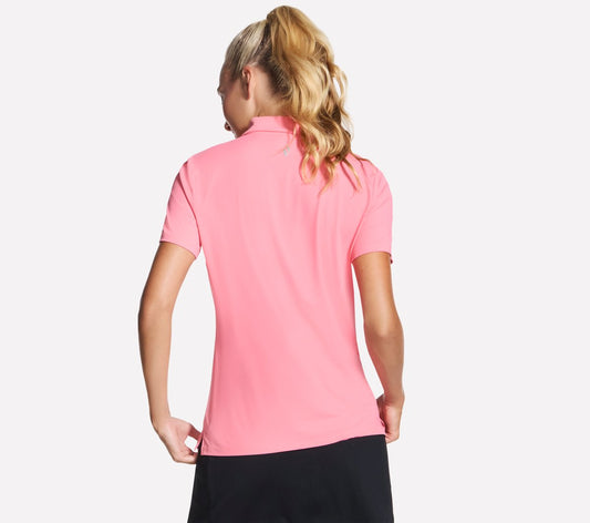 GO GOLF Short Sleeve Birdie Zip Front Polo | Women Skechers near me
