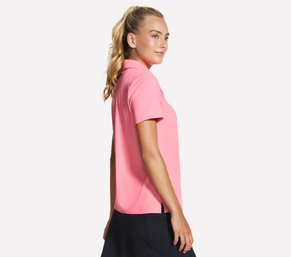GO GOLF Short Sleeve Birdie Zip Front Polo | Women Skechers near me