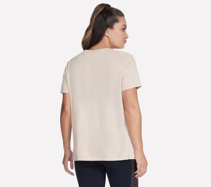Diamond Cheetah Short Sleeve Tee | Women Skechers for sale