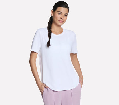 GO WALK Luxe Rib Tee | Women Skechers near me