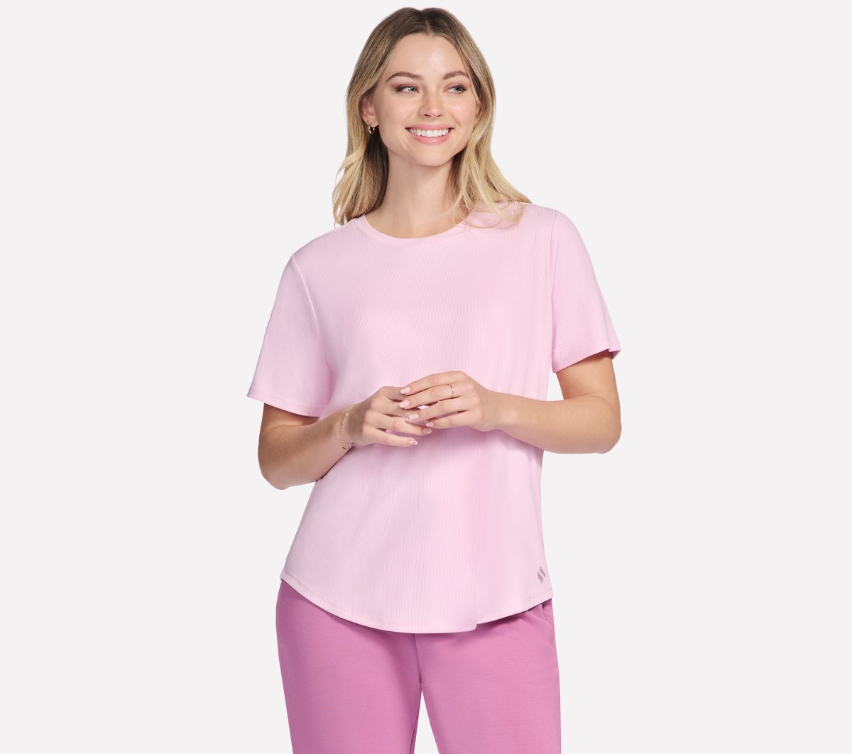 GO WALK Luxe Rib Tee | Women Skechers near me