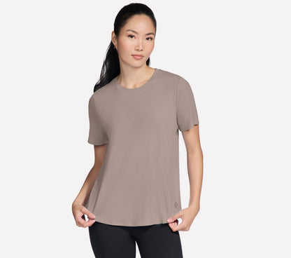 GO WALK Luxe Rib Tee | Women Skechers near me
