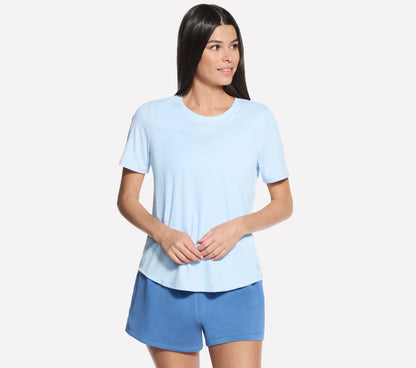 GO WALK Luxe Rib Tee | Women Skechers near me