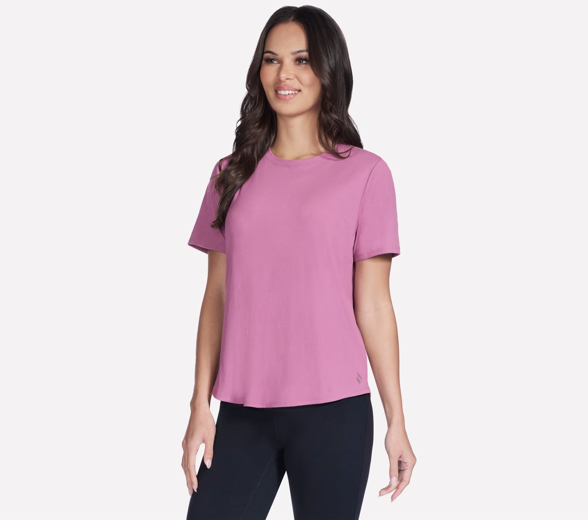 GO WALK Luxe Rib Tee | Women Skechers near me