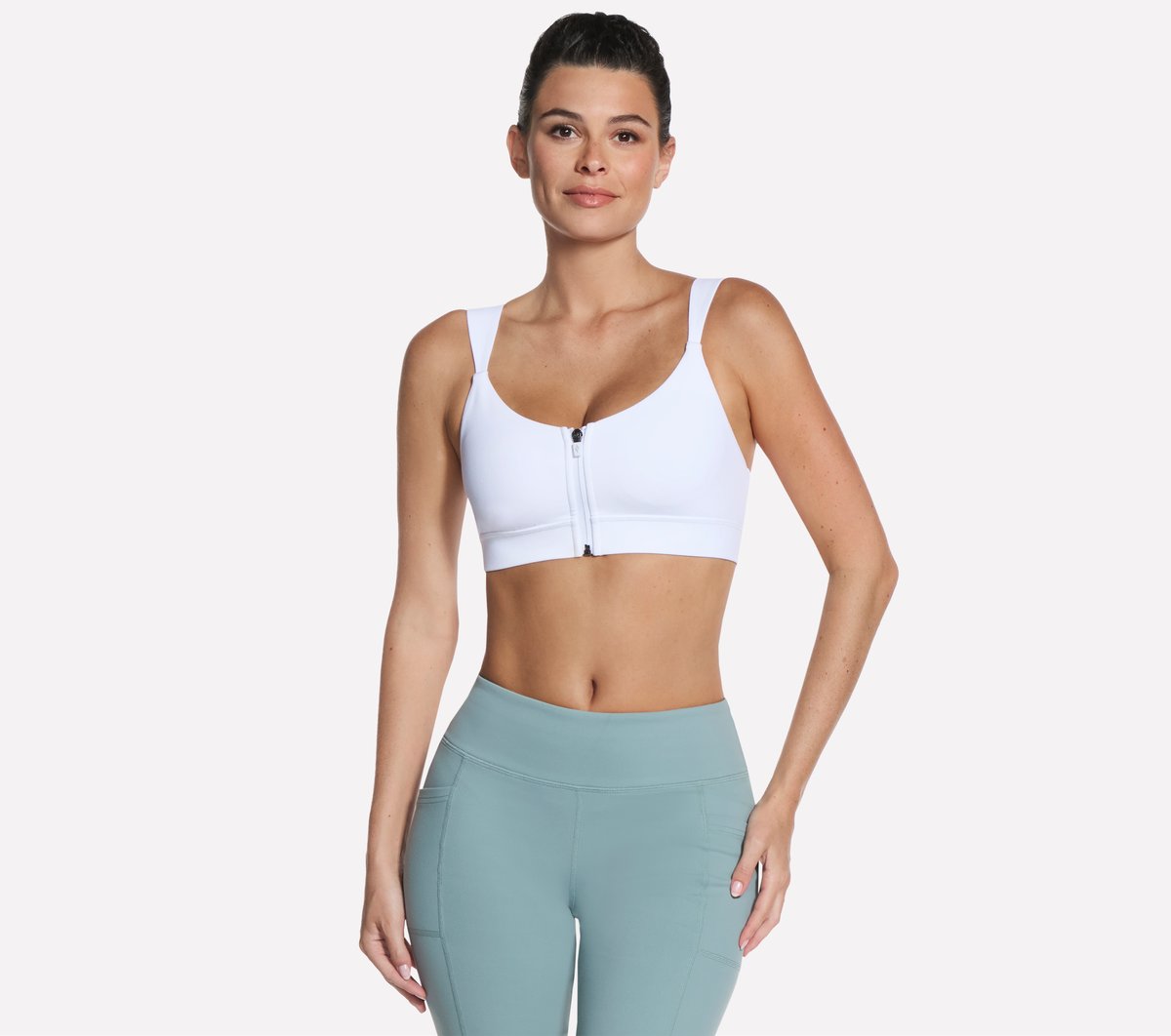 GO WALK Evolution Zip Front Bra | Women Skechers near me