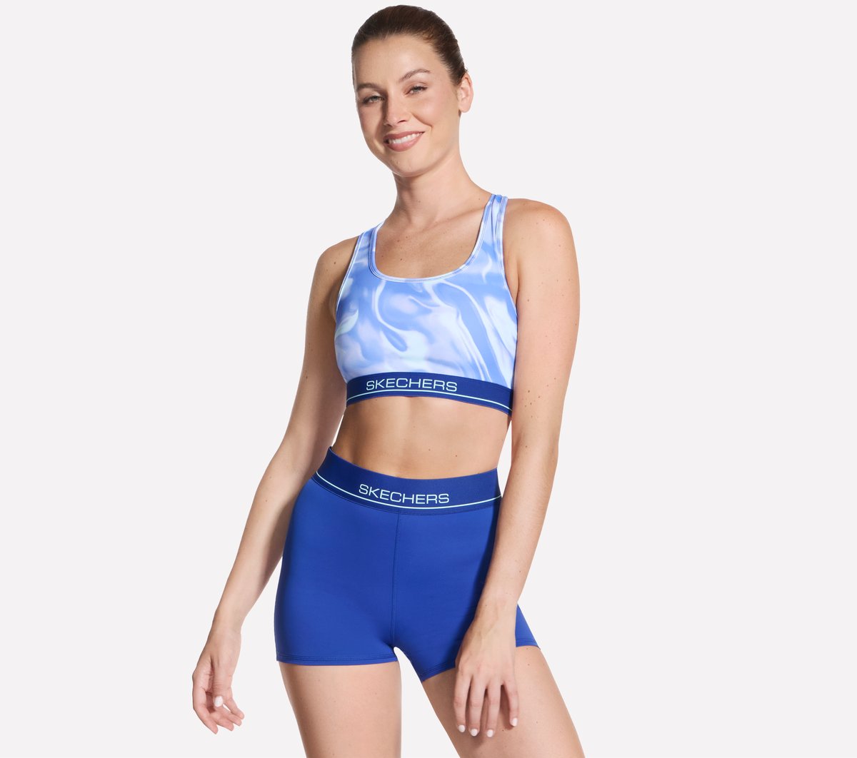 Printed Pace Bra | Women Skechers online shop