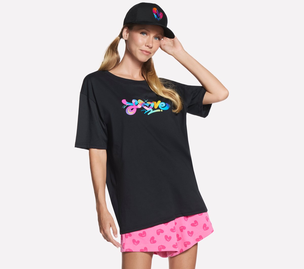 Jason Naylor: Love Short Sleeve Tee | Women Skechers near me