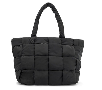 Quilted Checkered Shopper Bag | Skechers sale