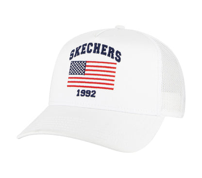 Accessories USA Flag Trucker Hat | Skechers near me