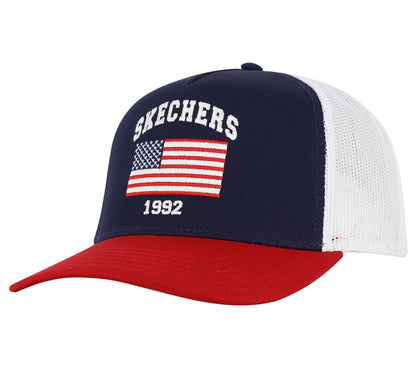 Accessories USA Flag Trucker Hat | Skechers online