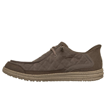 Slip-ins Relaxed Fit: Melson - Cozy Fit Diamond Moc Shoes | Men Skechers near me